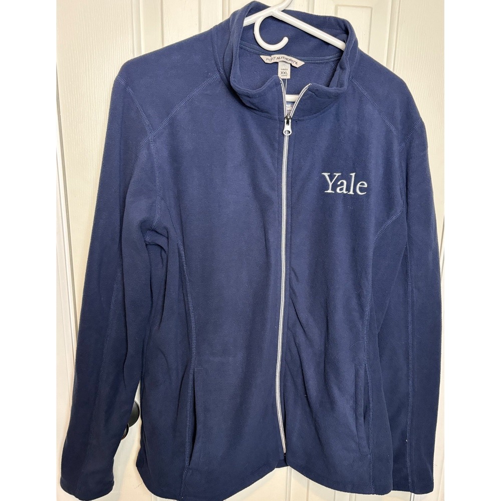 Port Authority Women's Fleece Jacket Yale University XXL